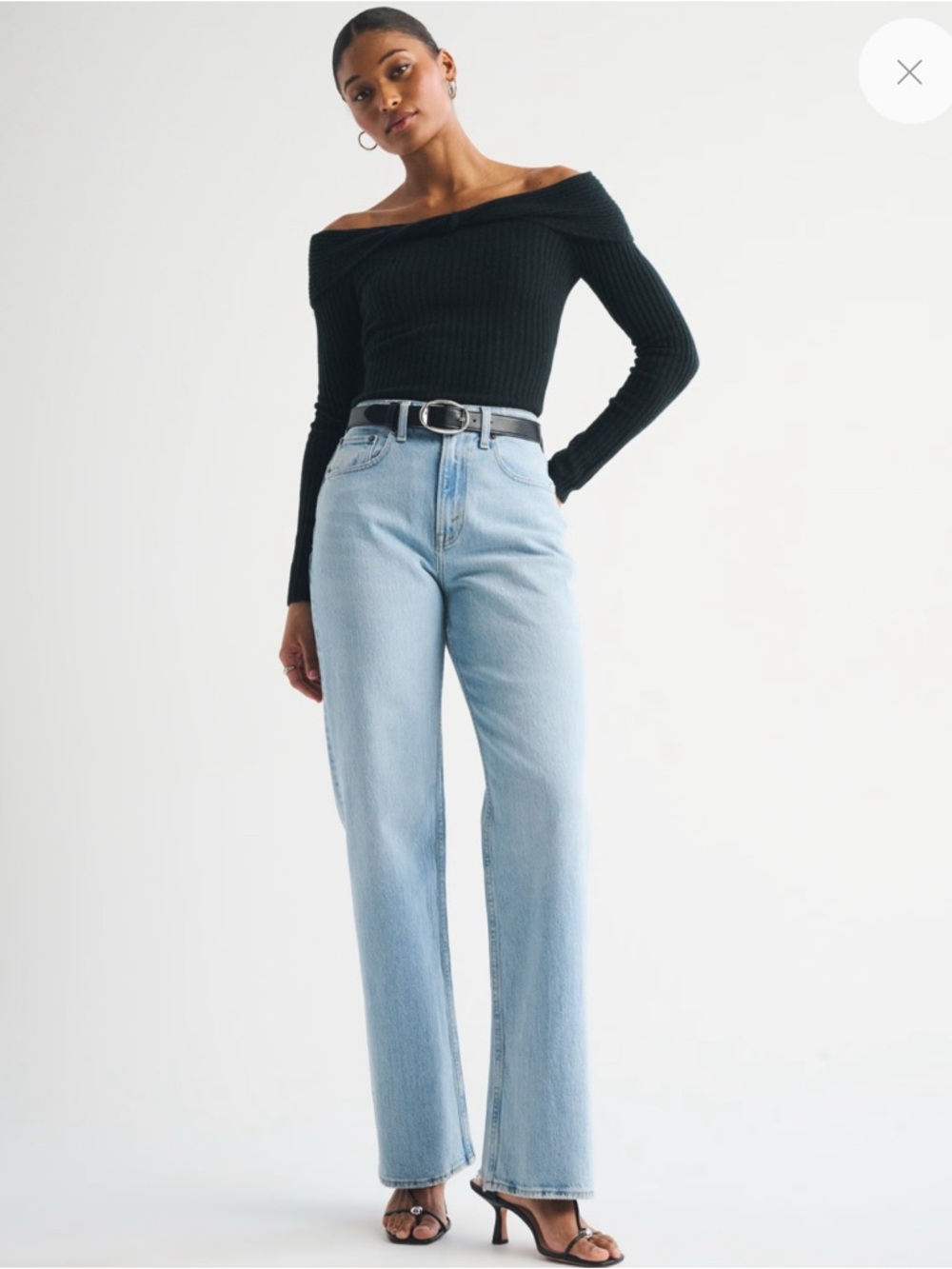 Women’s Curve Love High Rise 90s Relaxed Jean 25 Long